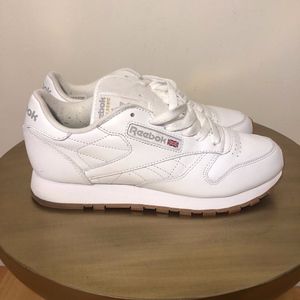 Reebok White Sneakers Size 6.5